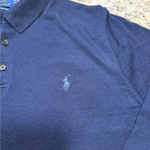 Wool Polo-Collar Sweaters - Picture 13 of 16